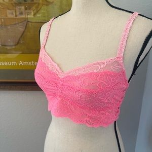 Lace bralette from Victoria’s Secret PINK line